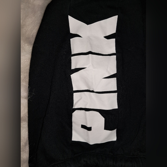 Black and White PINK Sweatpants - Picture 5 of 6